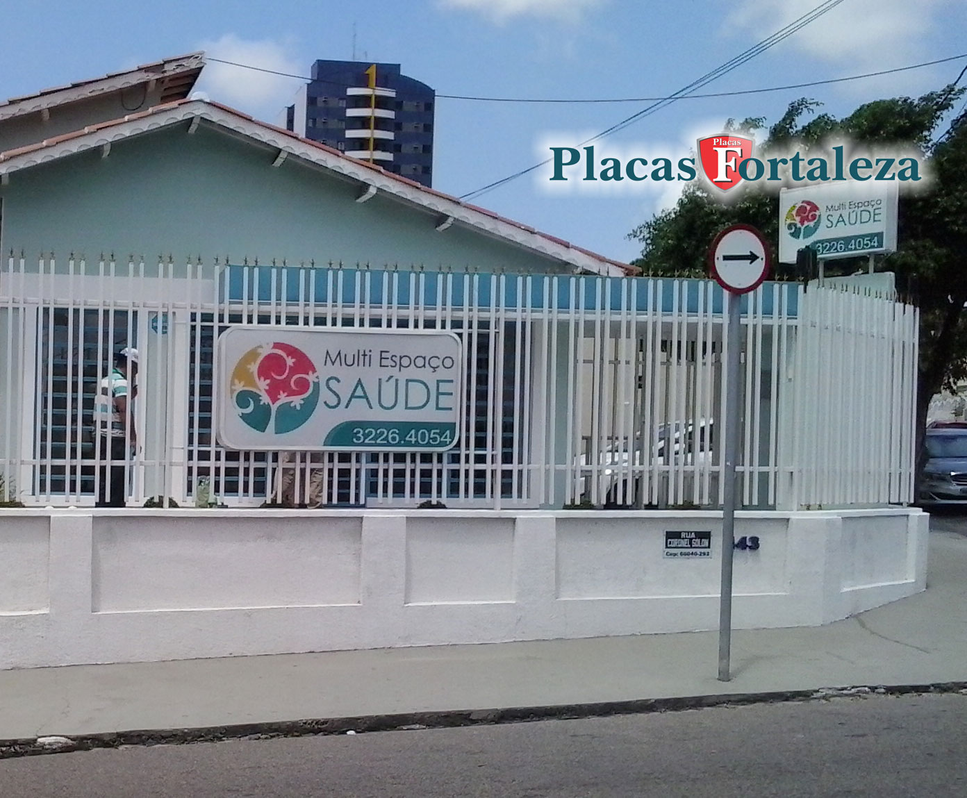 Placa Luminosa em Acrílico